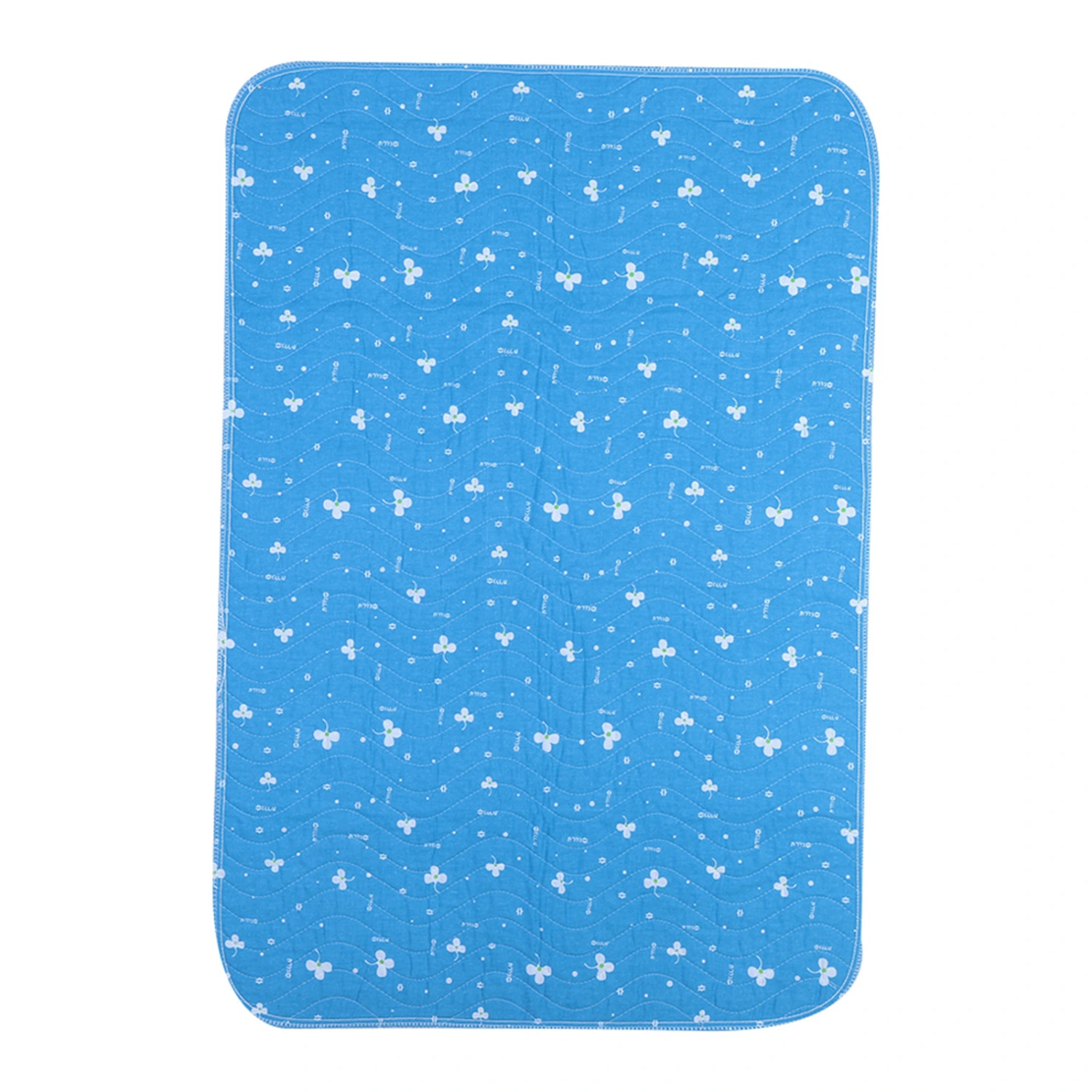 Washable Reusable Incontinence Underpads Absorbent Cotton Bed Pads for Elder Children (2#)