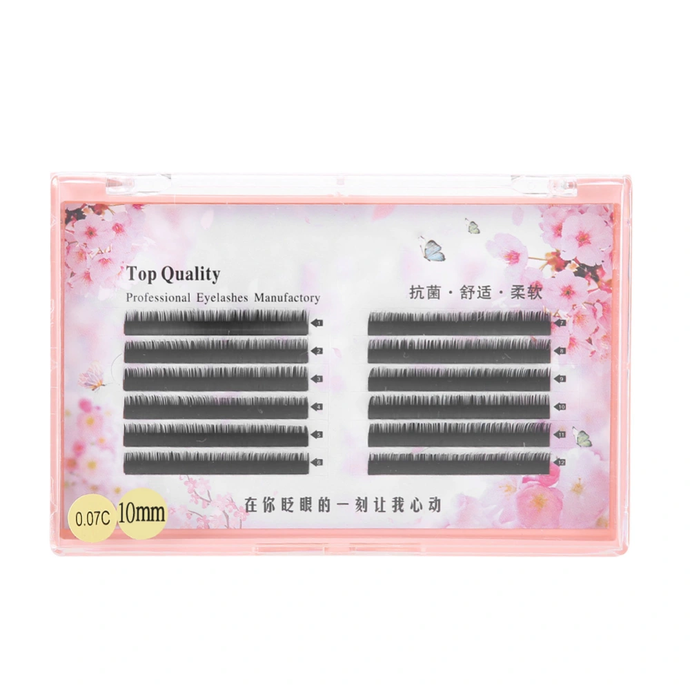 Grafting Fake Mink Eyelashes Extension False Lashes Volume Eye Lashes (0.07C 10mm)