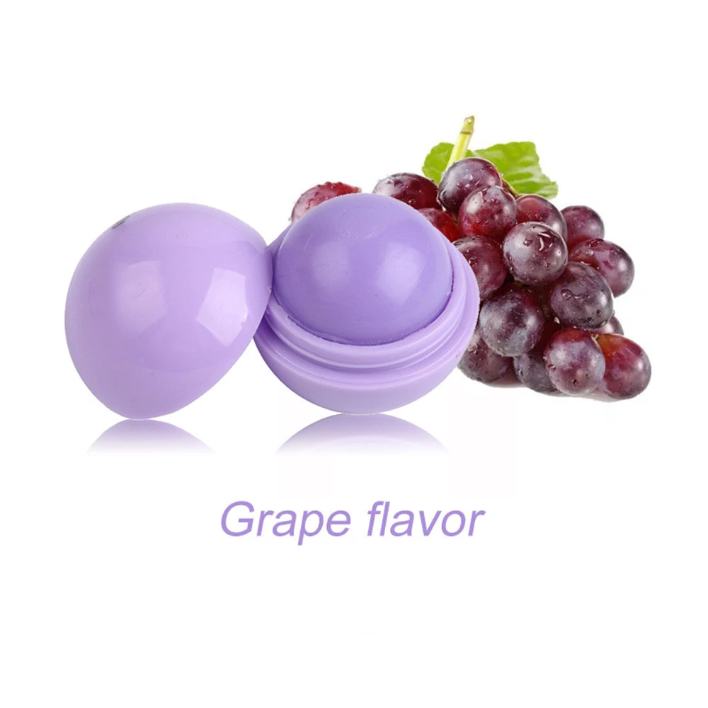 Hydrating Moist Long lasting Moisturizing Lip Gloss Nourishing Fruit Lip Care Balm (Purple)