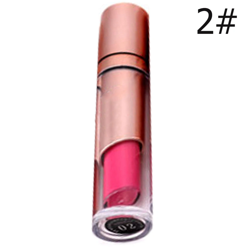 KAQIYA 12 Colors Bright Waterproof Long Lasting Matte Lip Gloss Lipstick 9026 24HRS (02)