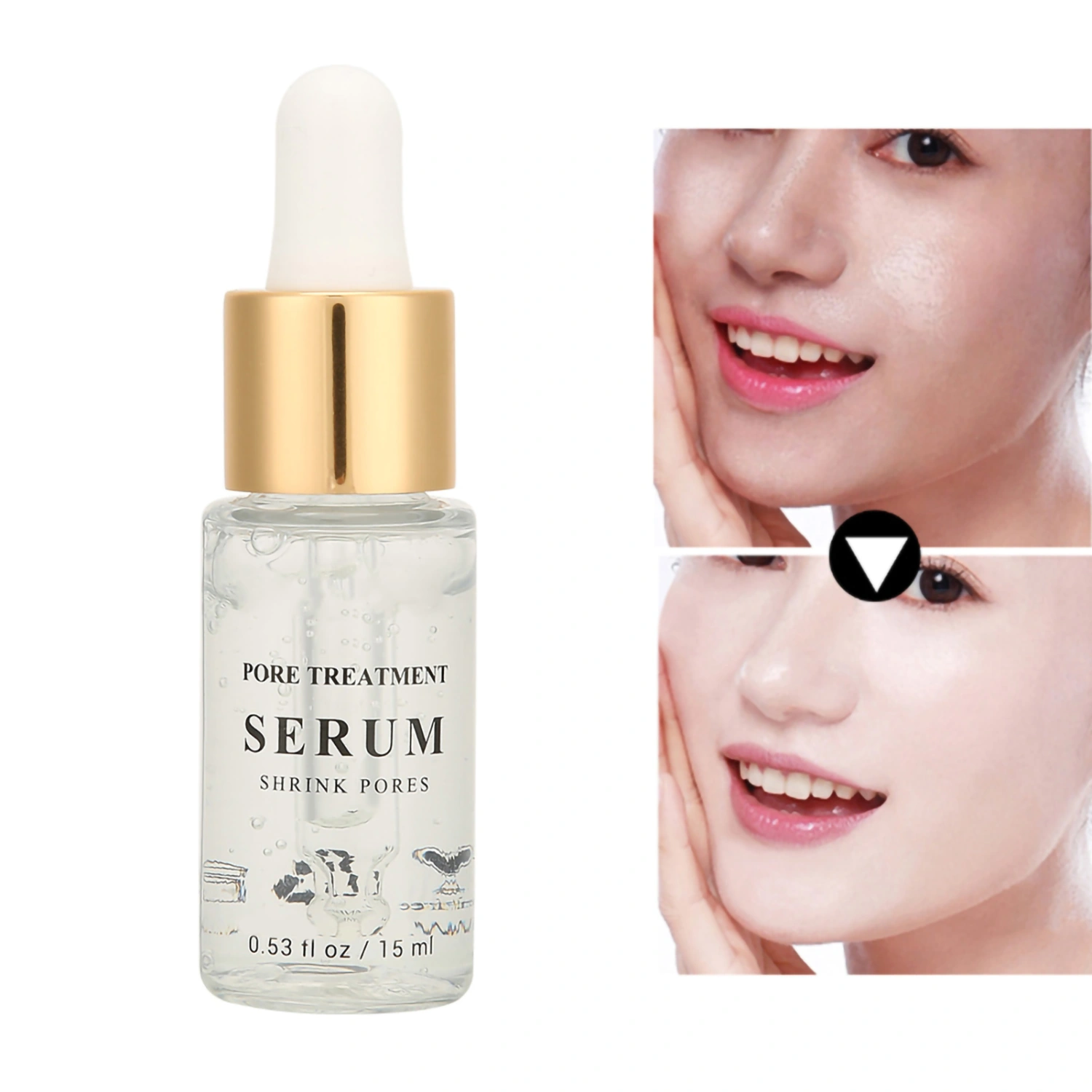 LANBENA Pore Treatment Essence Shrinking Pores Removing Blackhead Skincare Liquid 15ml