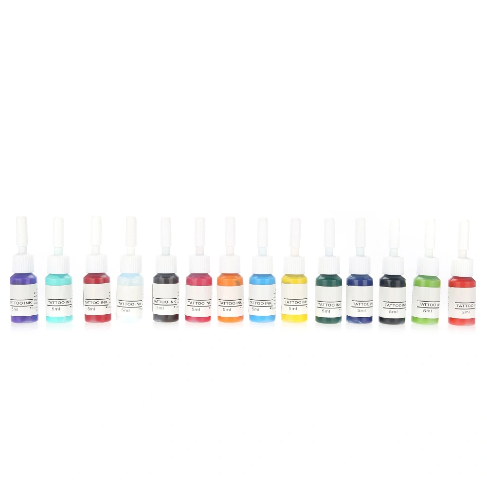 5ml bottle Natural Plant Tattoo Ink Longlasting Body Paint Pigment Semi Pernament Makeup Inks
