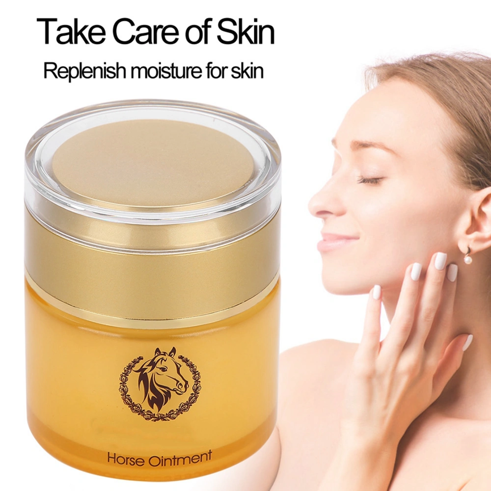 Horse Oil Face Cream Facial Anti Aging Anti Wrinkle Whitening Moisturizing Hydrating Skin Care