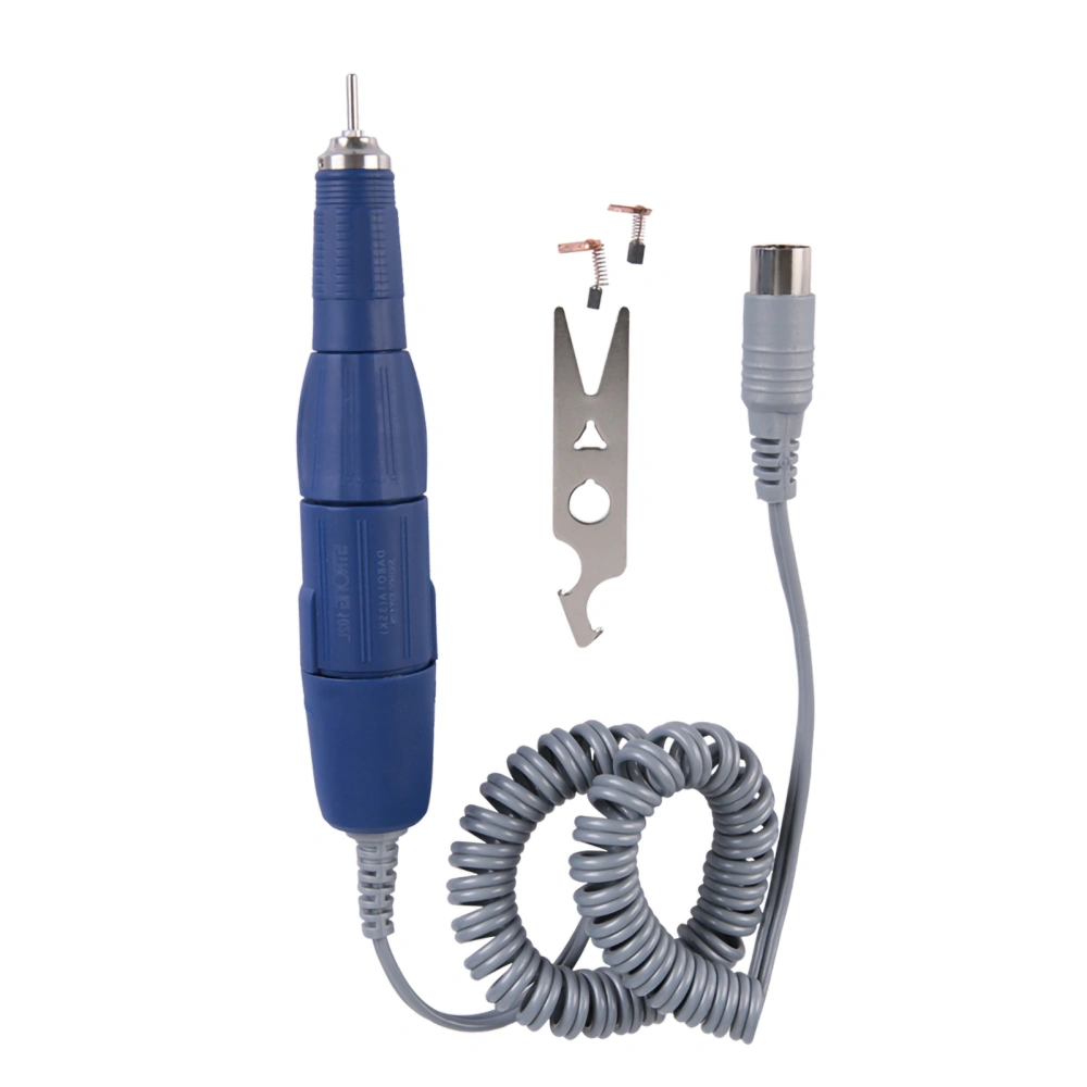 102L-2.35mm Electric Nail Drill Handle Handpiece for Electric Nail Manicure Machine Blue