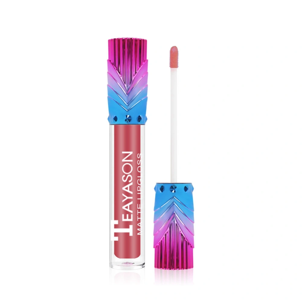 Waterproof Long-lasting Non-sticky Liquid Moisturizing Lipstick Lip Gloss Cosmetic 10#