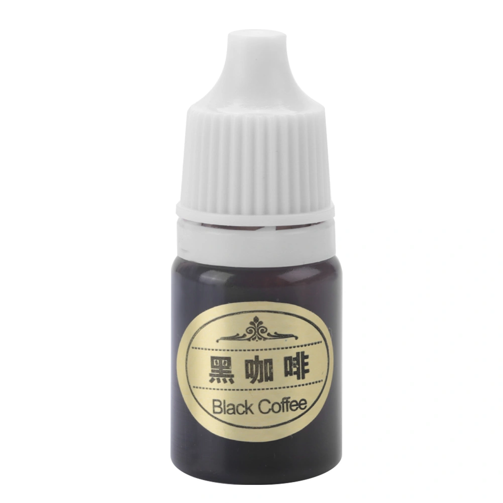 5ml Natural Plant Tattoo Ink Body Paint Pigment Semi-Pernament Makeup Inks (Black Coffee)