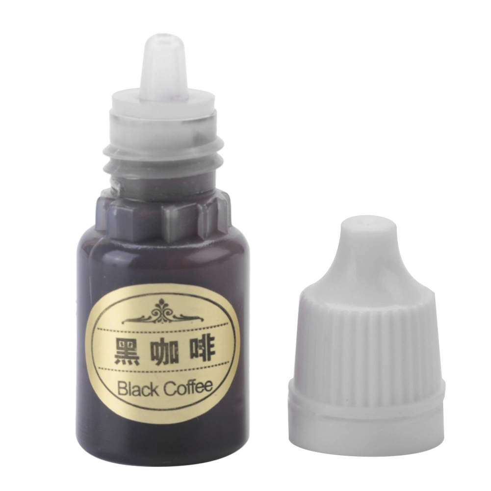 5ml Natural Plant Tattoo Ink Body Paint Pigment Semi-Pernament Makeup Inks (Black Coffee)