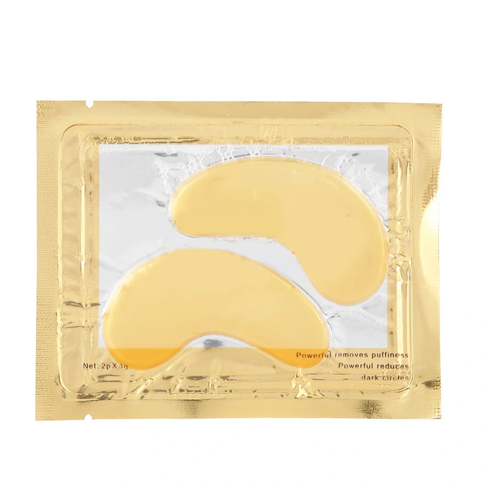 Gold Eye Mask Dark Circle Eye Bag Remove Anti aging Eye Care Collagen Patches 1Pc