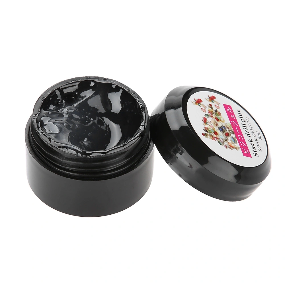 8ml Nail Polish Glue for Stickers Glitter Rhinestones Decoration Nail Art UV Gel