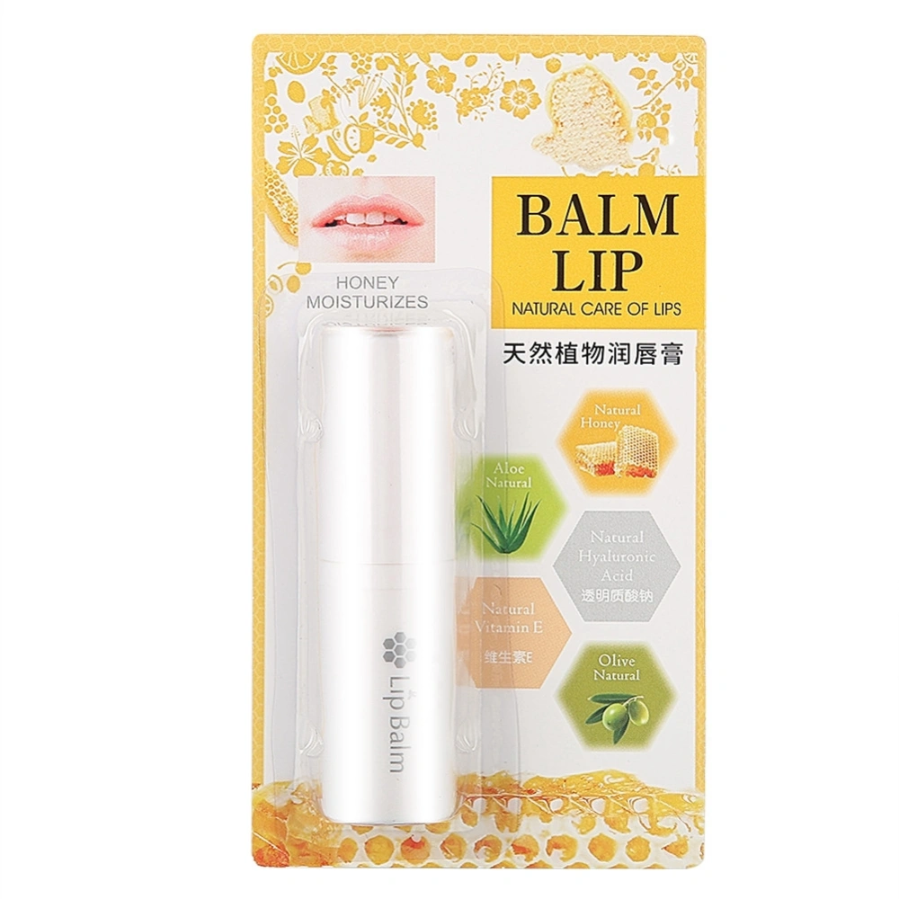 4g Aloe Extract Honey Lipstick Lip Balm Moisturizing Nourishing Lip Gloss