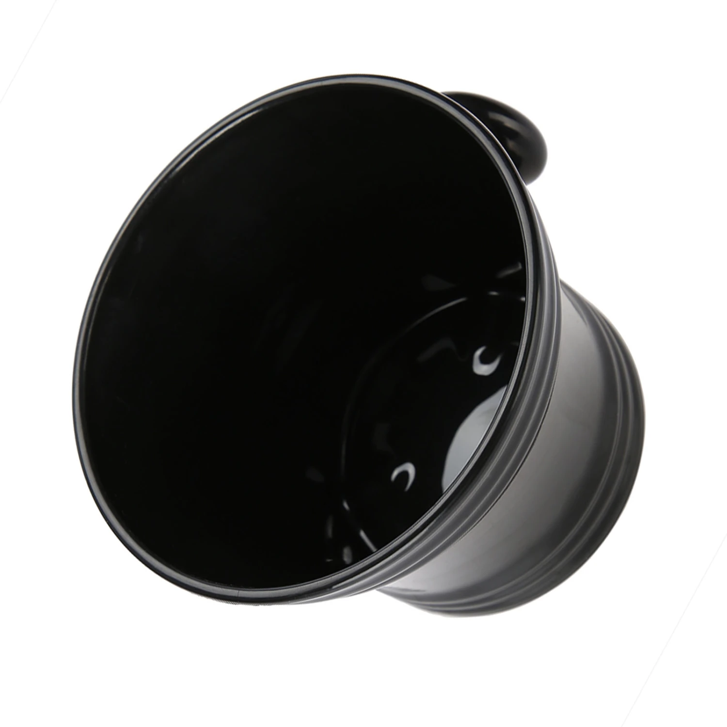 Plastic Shaving Soap Bowl Foam Shaving Soap Cream Bowl Men Shaving Bowl (Black)