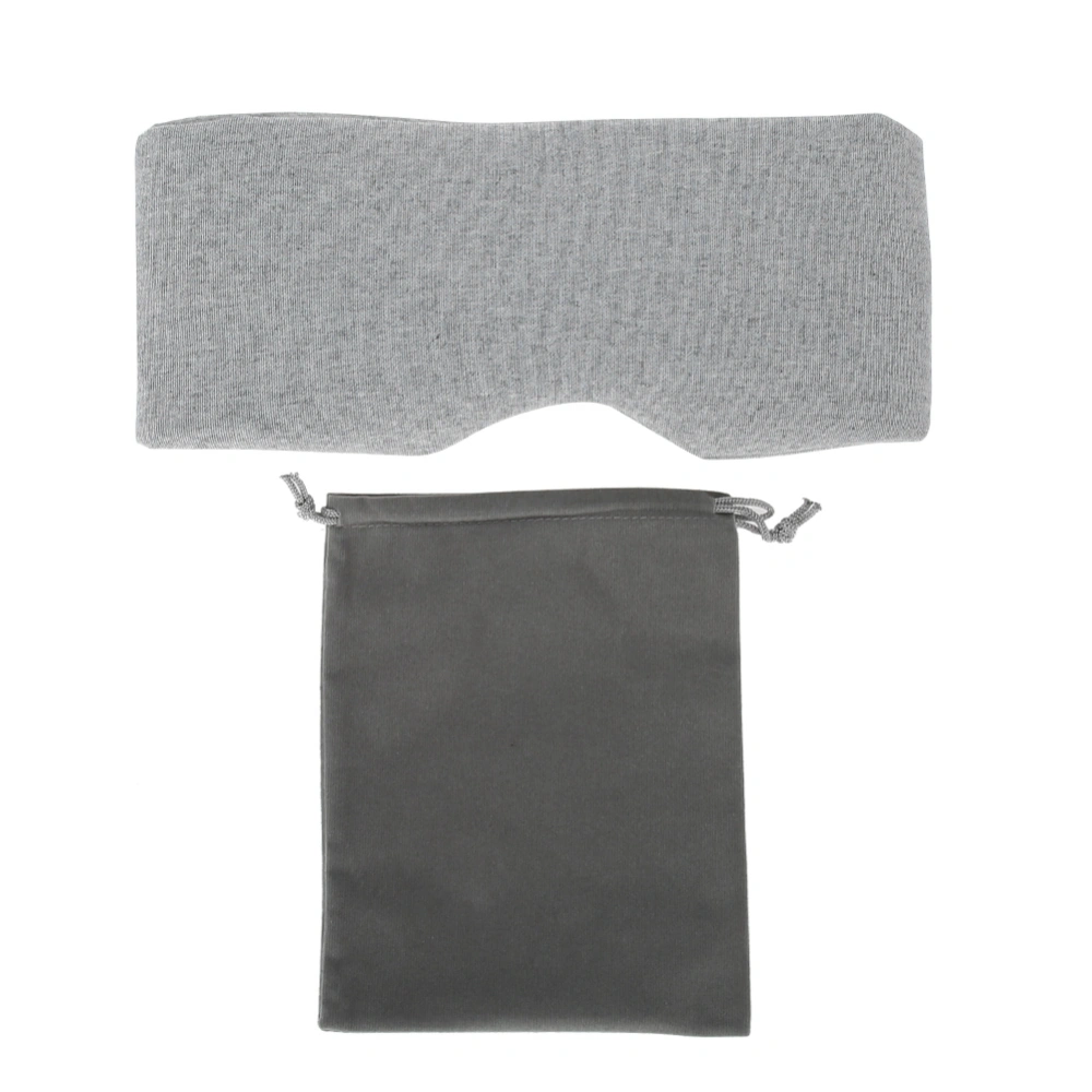 Comfortable Breathable Eye Mask for Sleeping Adjustable Blinder Blindfold Grey