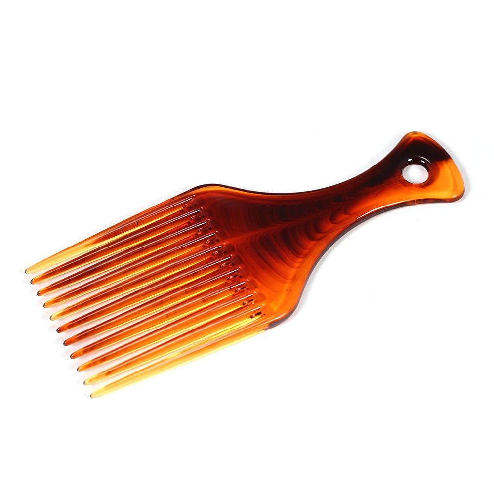 Wide Teeth Comb Plastic Anti Detangling Curly Afro Hairdressing Gear Comb