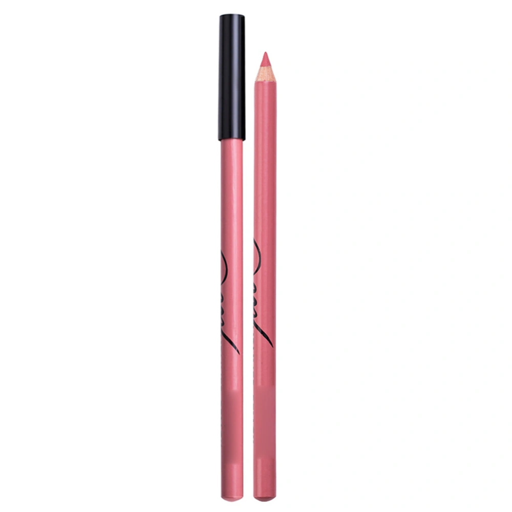 Waterproof Lipstick Long Lasting Pencil Lip Gloss Lip Liner Stick Eyeliner Makeup Tool #01