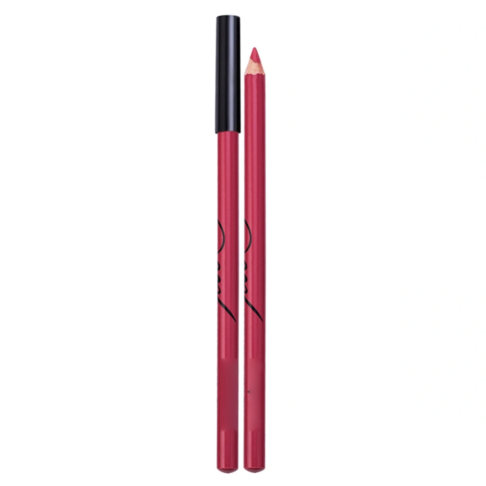 Waterproof Lipstick Long Lasting Pencil Lip Gloss Lip Liner Stick Eyeliner Makeup Tool #11