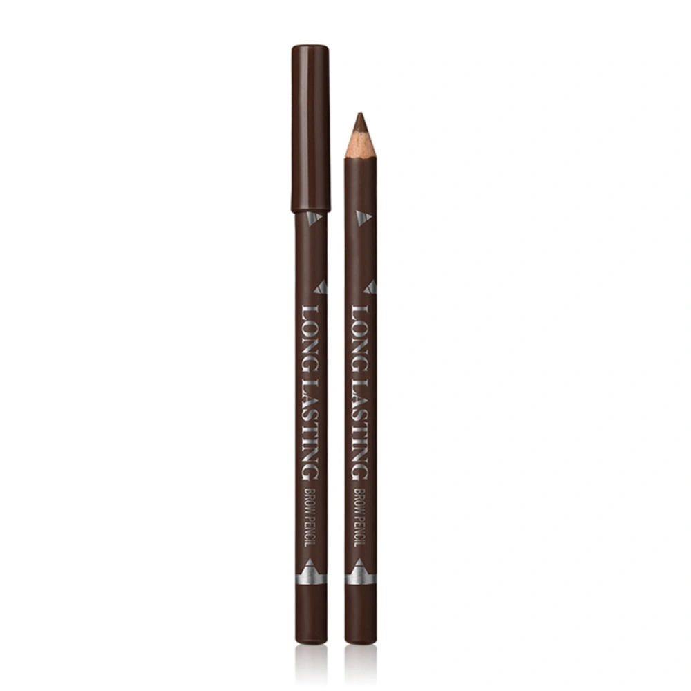 Eyebrow Pencil Waterproof Sweat proof Long Lasting Eyebrow Coloring Pen (Brown)