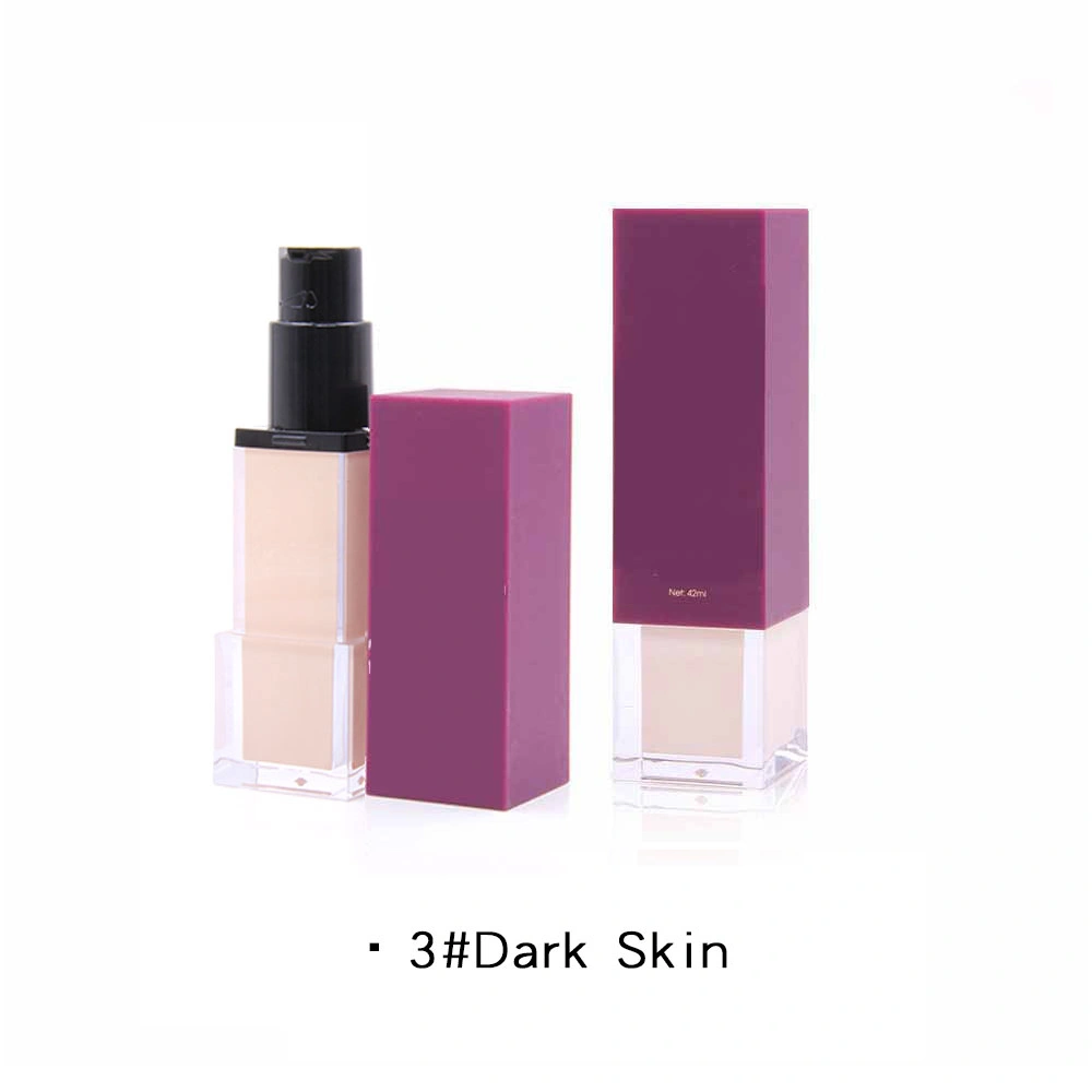 42ml Waterproof Moisturizing Smooth Makeup Base Face Liquid Concealer Foundation 3#