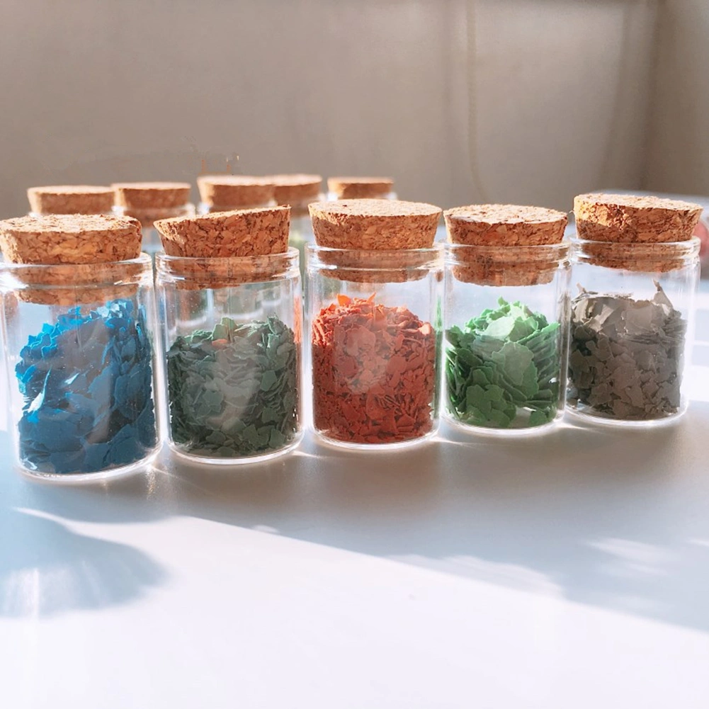 Nail Art Stickers Glitter Irregular Shape Sequins Decoration DIY Manicure B