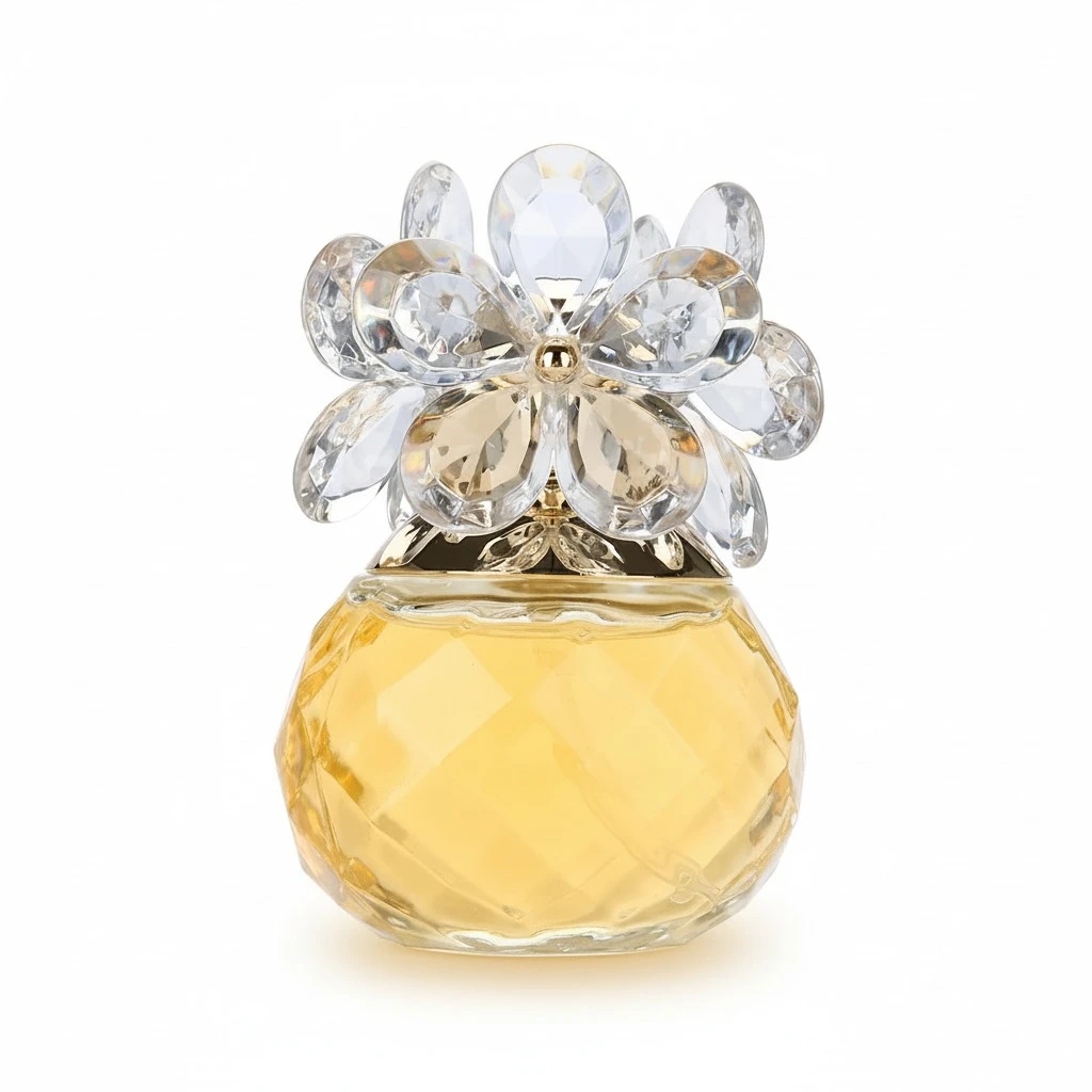 60ml Women Lady Longlasting perfume Flower Wood Fragrance Perfume Yellow Gold