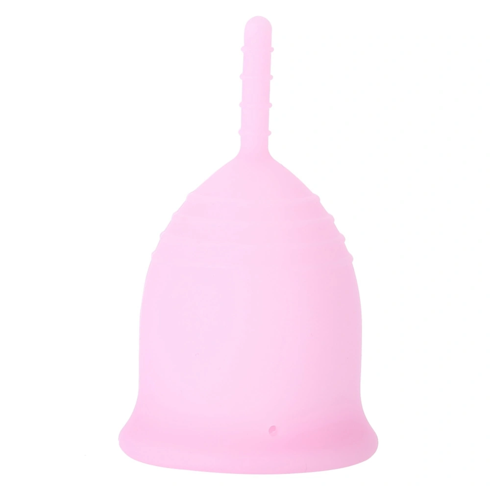 Menstrual Cup Medical Silicone Female Lady Leak Free Safety Feminine Hygiene Cup Pink L