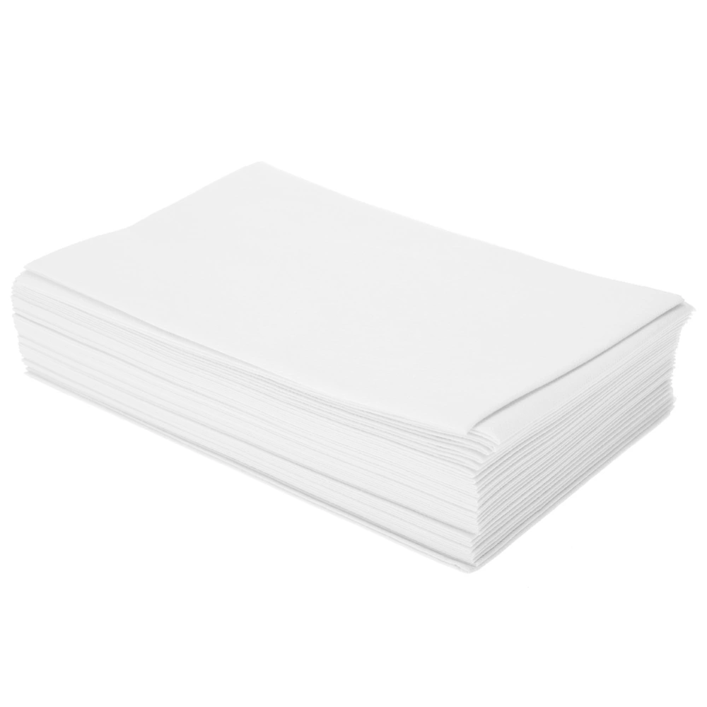 10Pcs Disposable Bed Sheets Beauty Salon Massage Medical Thickened NOn Woven Bedsheets White