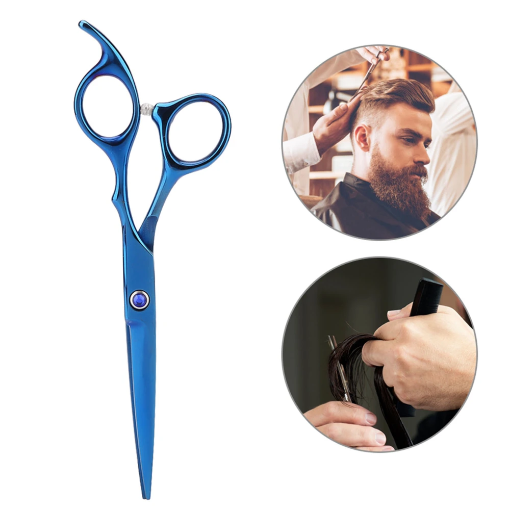 Professional Pet Dog Hair Cutting Scissors Grooming Hairdressing Shear Blue Cutting Shear