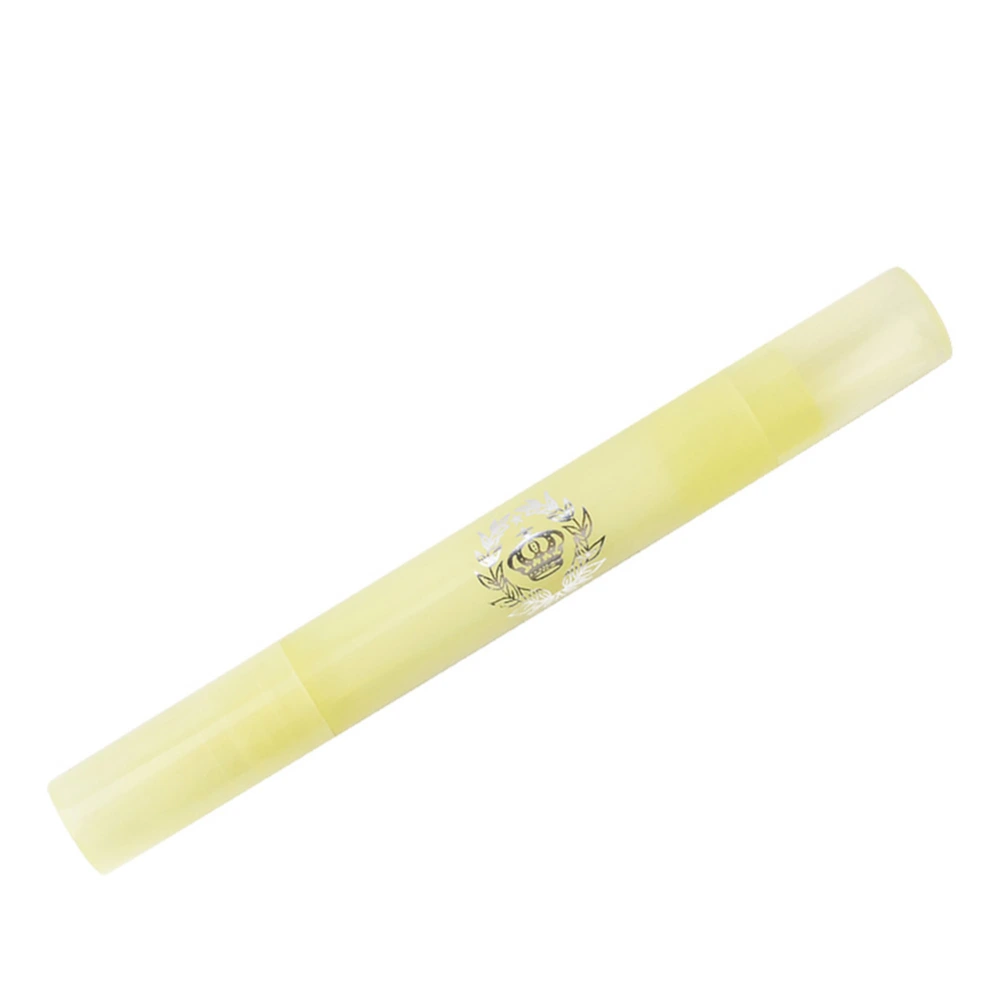 Professional Nail Polish Removal Pen Manicure Remover Cleaner Nail Art Tool (Light Yellow)