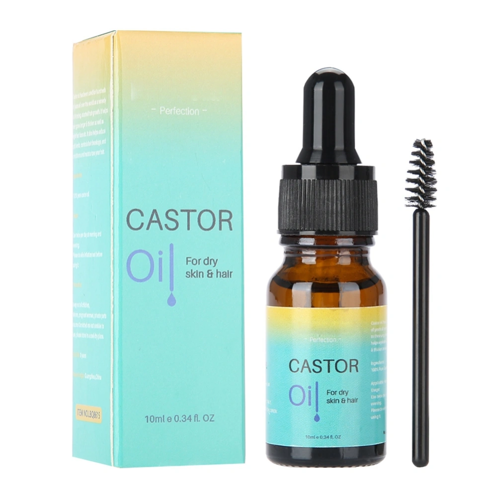 Natural Pure Castor Oil Hair Moustrurizing Nutrition Growth Essential Oil 10ml