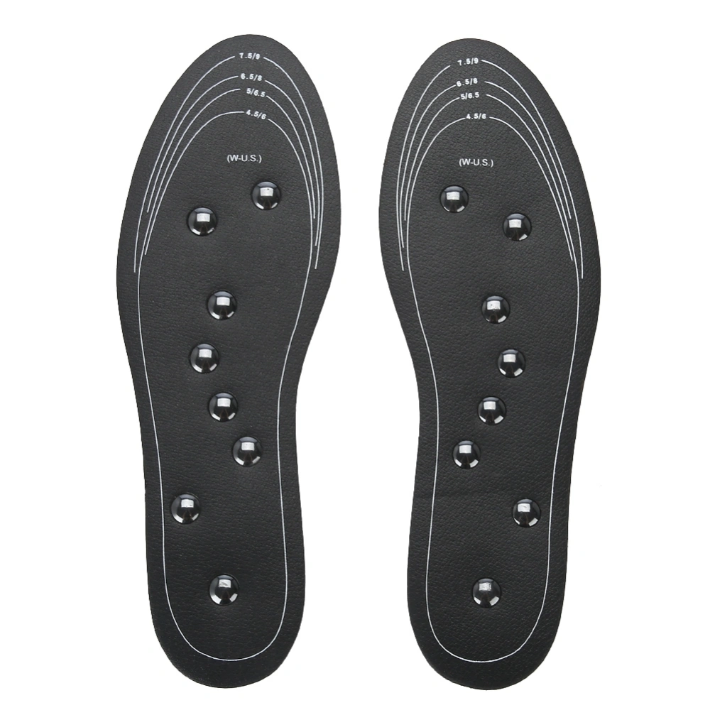 New Unisex Acupressure Therapy Insoles Comfortable Foot Massage Pads S (Size 35-40)