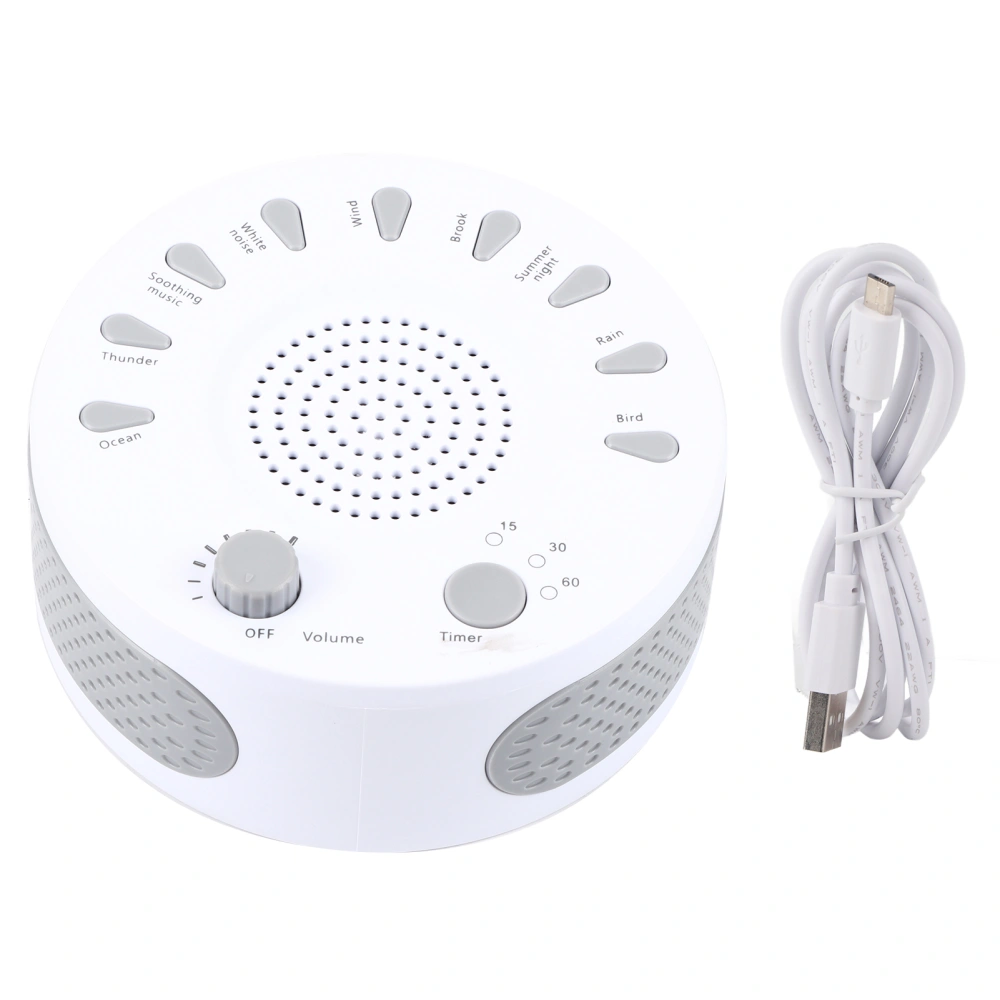 White Noise Sleep Relax Sound Therapy Spa Baby Easy Sleep Relaxation Soothing Aid Machine