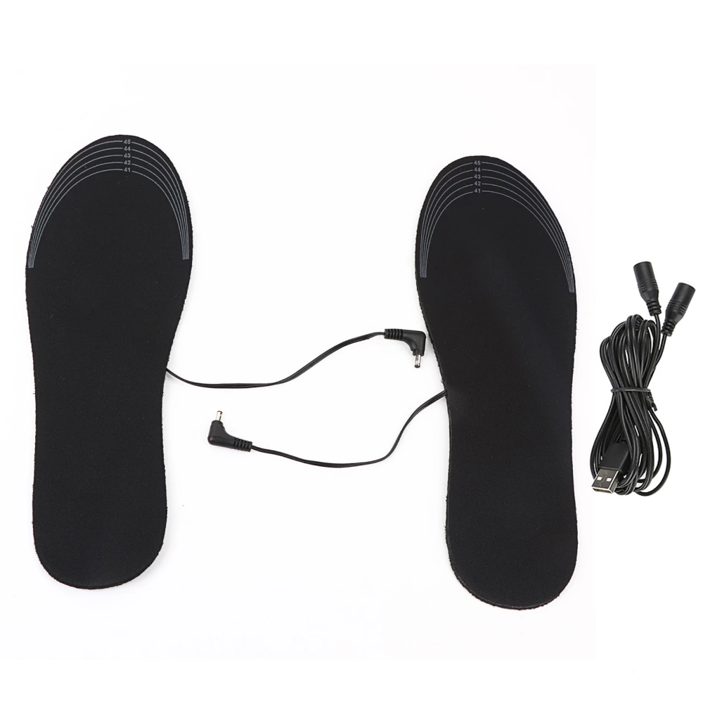 Unisex Electric Heated Insoles Warm Shoe Inserts for Shoes Boot Keep Warm Shoe Pad（41‑46）