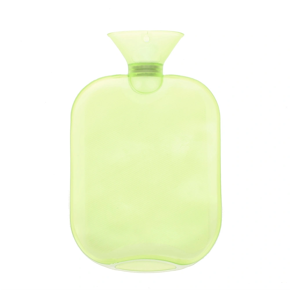 2000ml 3 Color Hot Water Bottle Bag Heat / Cold Therapy Big Size Water Bag Green