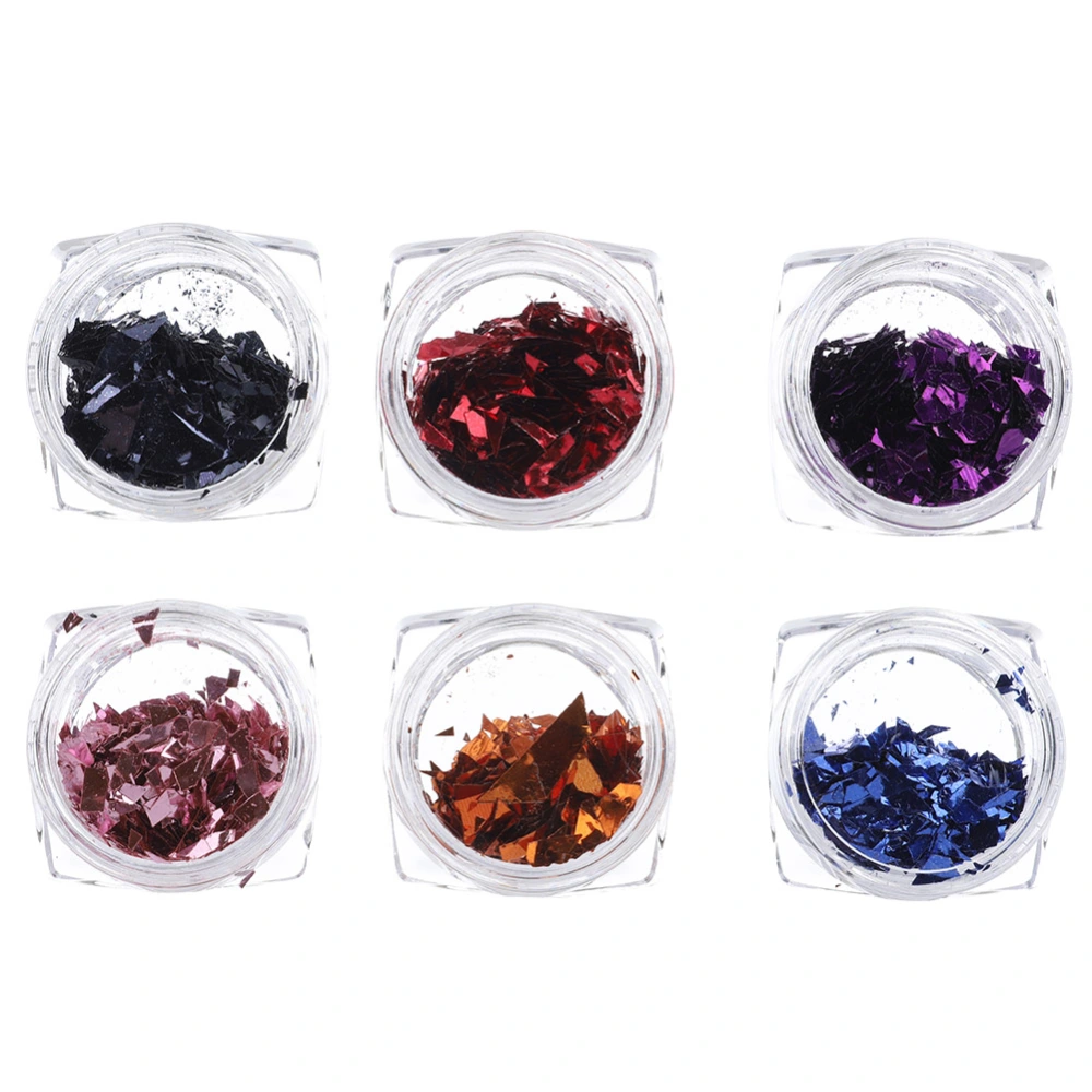 12 Colors Rhombus Shape Glitter Decoration Nail Art Paillette Sequin Manicure 2#