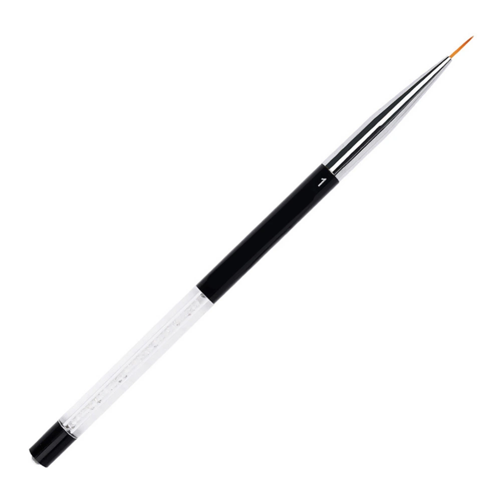 1Pcs Nail Art Liner Pen Brush Nail Drawing Painting Manicure Tool 01#