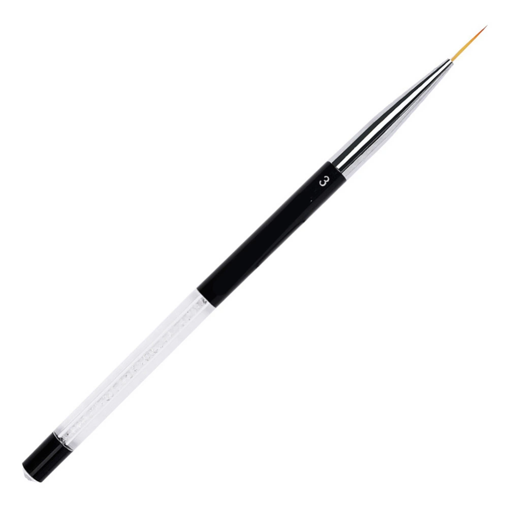 1Pcs Nail Art Liner Pen Brush Nail Drawing Painting Manicure Tool 03#