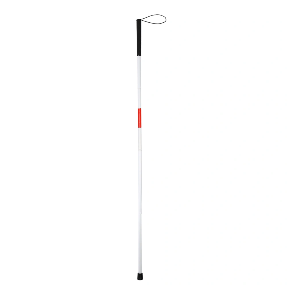 Folding Foldable Reflective Cane Crutch Portable Anti Shock Guide Walking Stick for The Blind