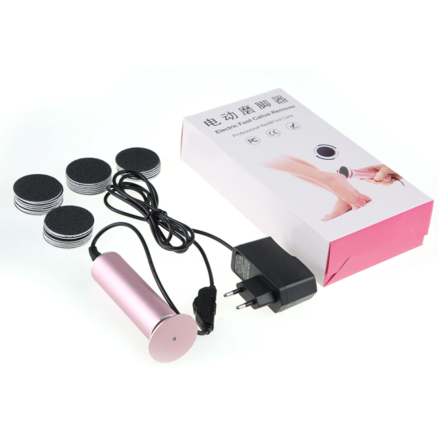 Professional Electric Callus Remover Foot File Pedicure Care Tool EU Plug(220V)