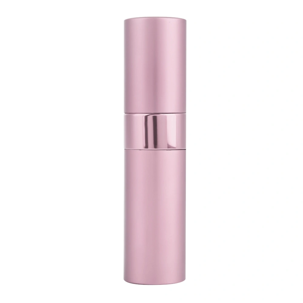 8ml Perfume Rotary Spray Bottle Travel Portable Refillable Perfume Atomizer Pink