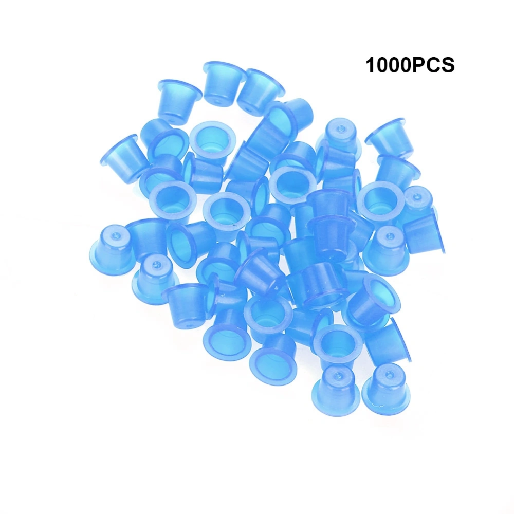 1000Pcs Tattoo Ink Cup Plastic Pigment Holder Permanent Makeup Supplies S