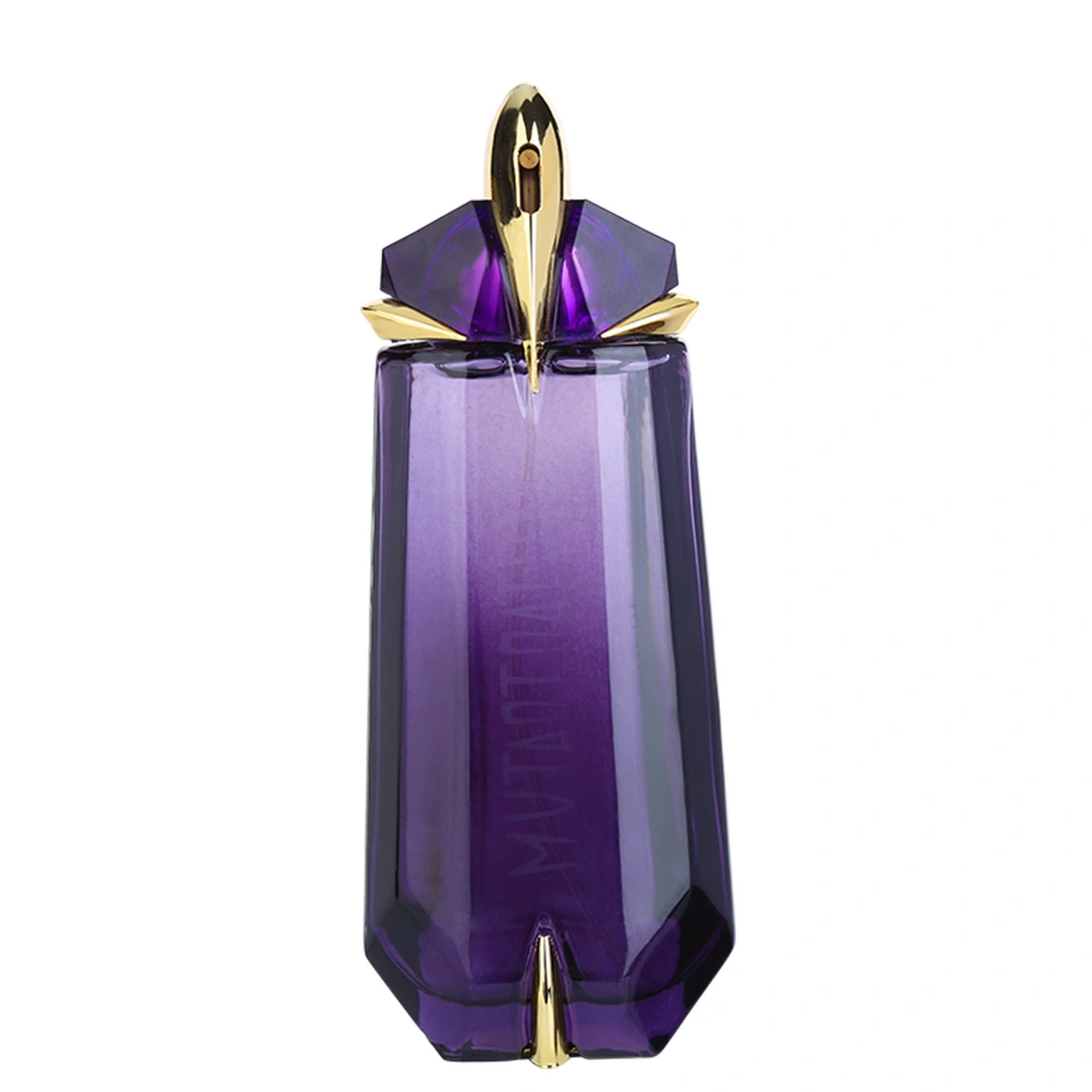 100ML Elegant Lady Perfume Unique Shape Amber Longlasting Fragrance Bottle Glass Perfume
