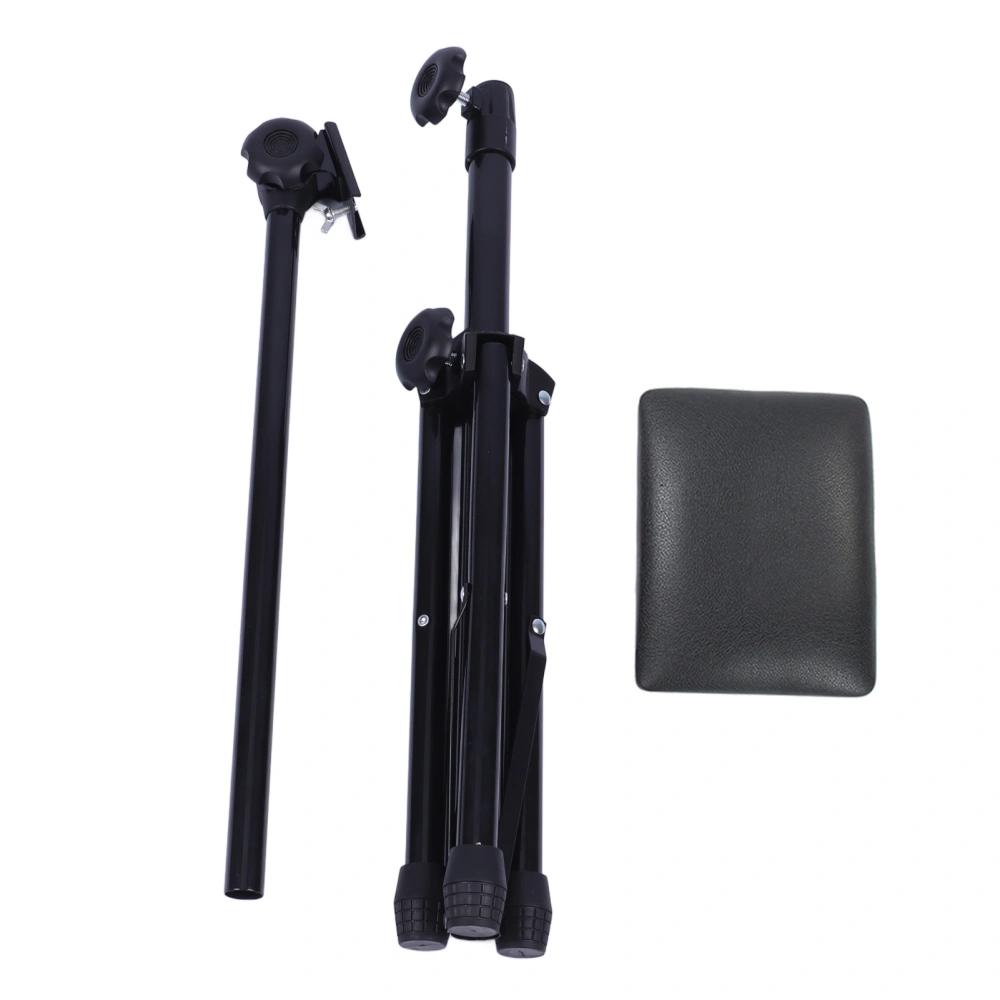 Height Adjustable Tattoo Armrest Tripod Stand with Soft Sponge Pad Portable Tattoo Arm Leg Rest