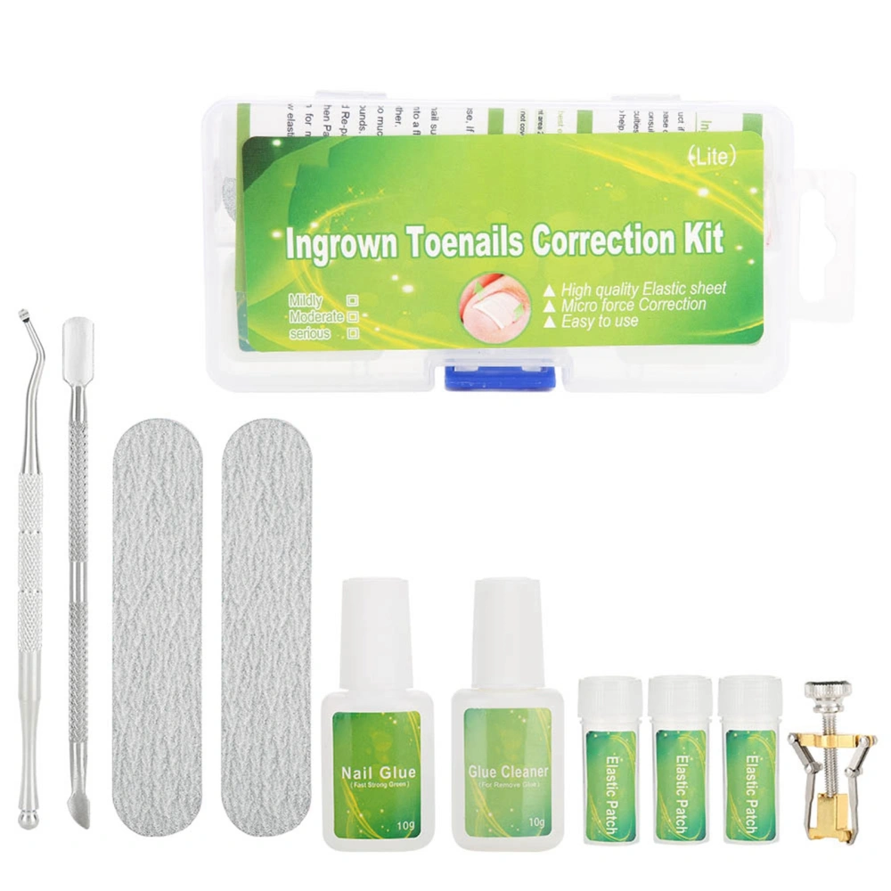 10Pcs Toenail Paronychia Correction Recover Ingrown Toe Nail Fixer Corrector Toenail Patch Set