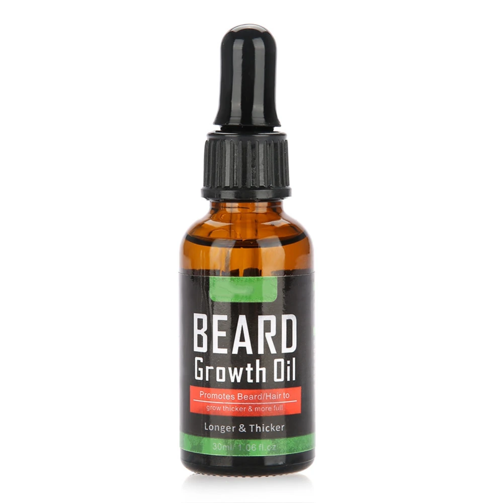 Aliver Bread Growth Oil Men Moustache Enhancer Beard Shaping Tool Care Serum Liquid 30ml