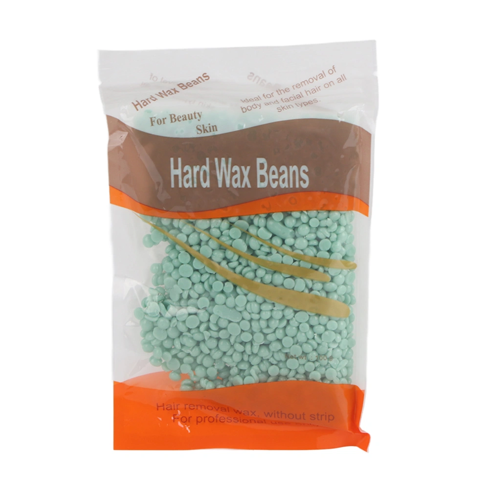 100g/Bag 10 Types Depilatory Hard Wax Bean Arm Body Hair Removal Beeswax Pellets (Tea Tree)