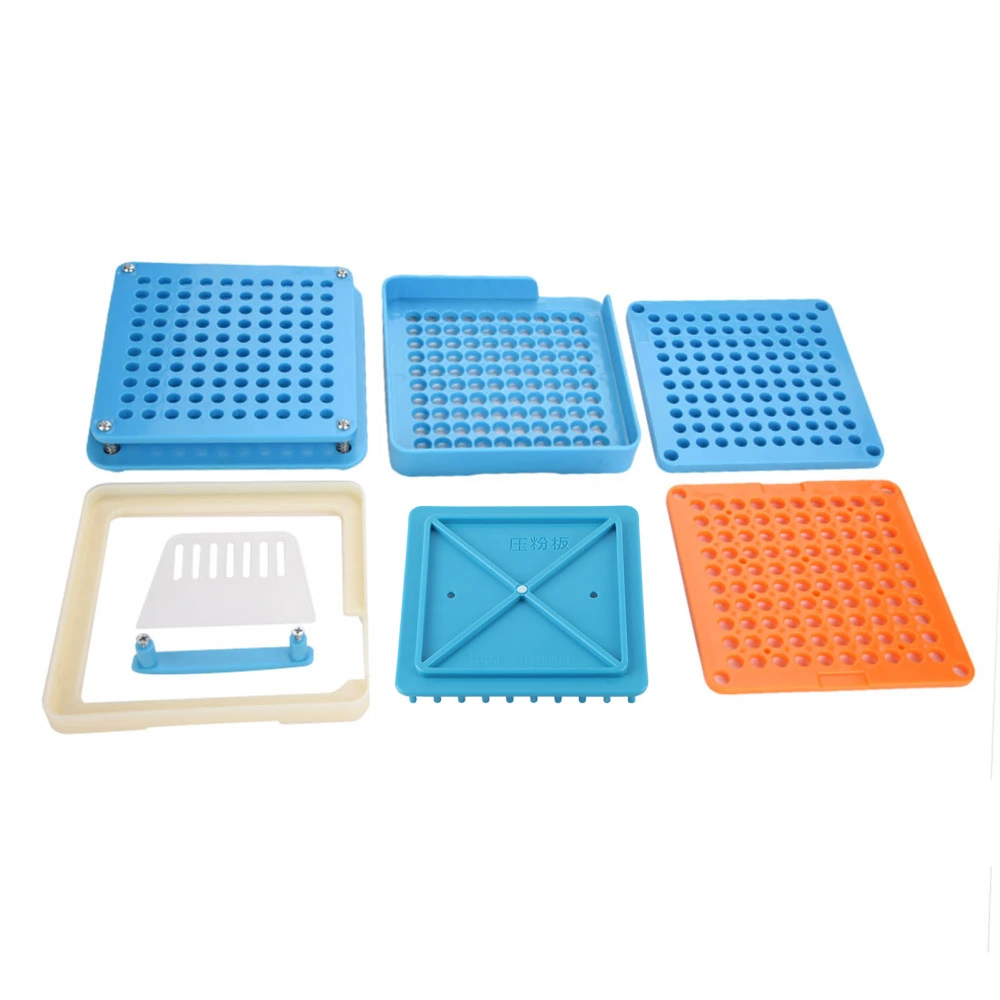 Capsule Plates With Spreader 100 Holes Powder Filling Tool 00#(With Powder Block Plate)