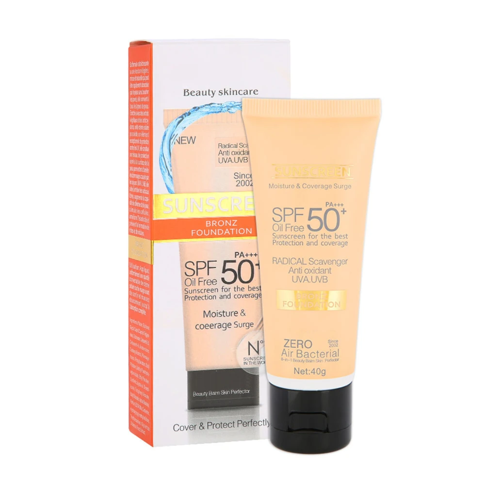 SPF50++ Sunscreen Cream Sun UV Radiation Protection Block Moist Whitening Sun Screen