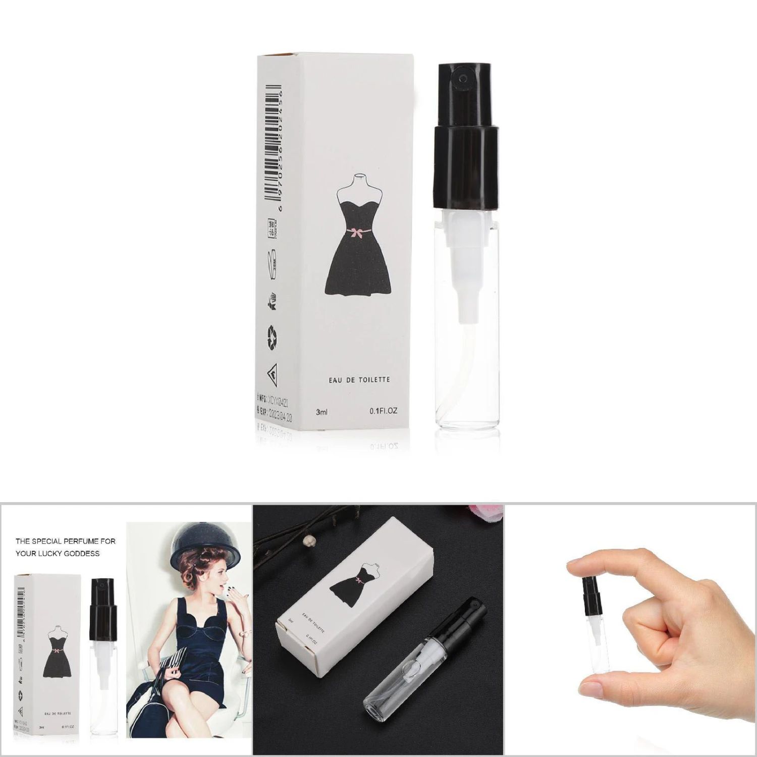 3ml Perfume Women Atomizer Perfume Sample Perfume Fabulous Fragrance Long Lasting Perfume 08#