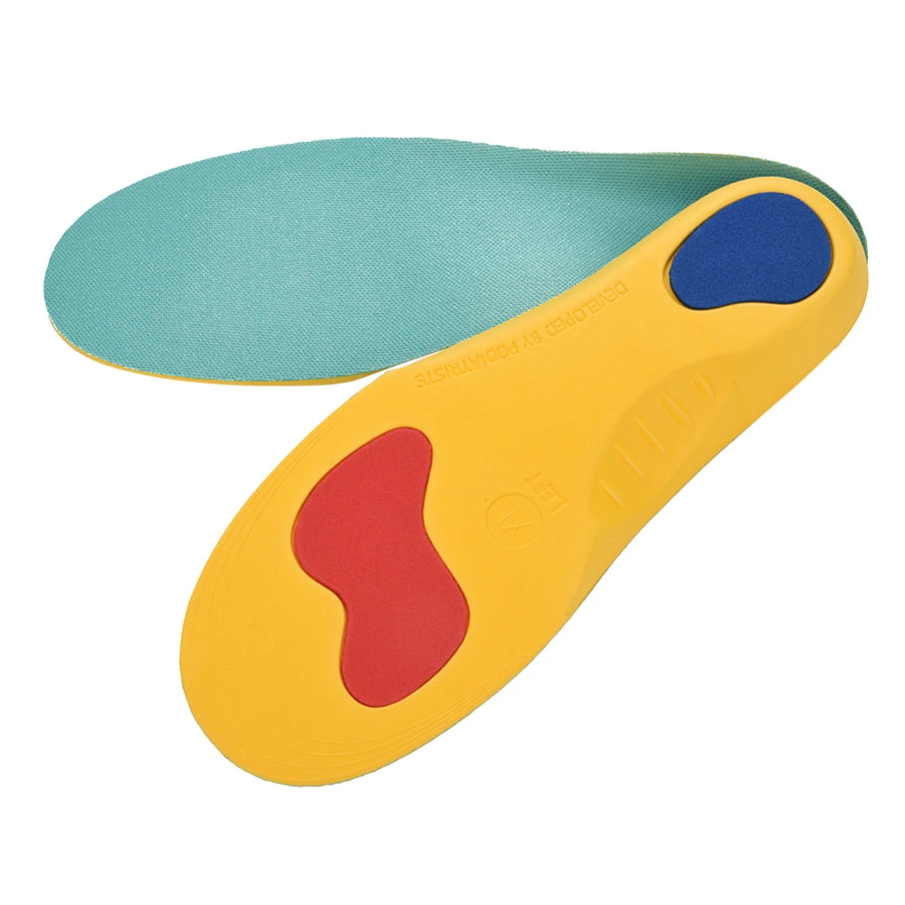 Orthotic Corrective Arch Support Cushion Shoe Inserts Insoles Pads for Kids (XL)