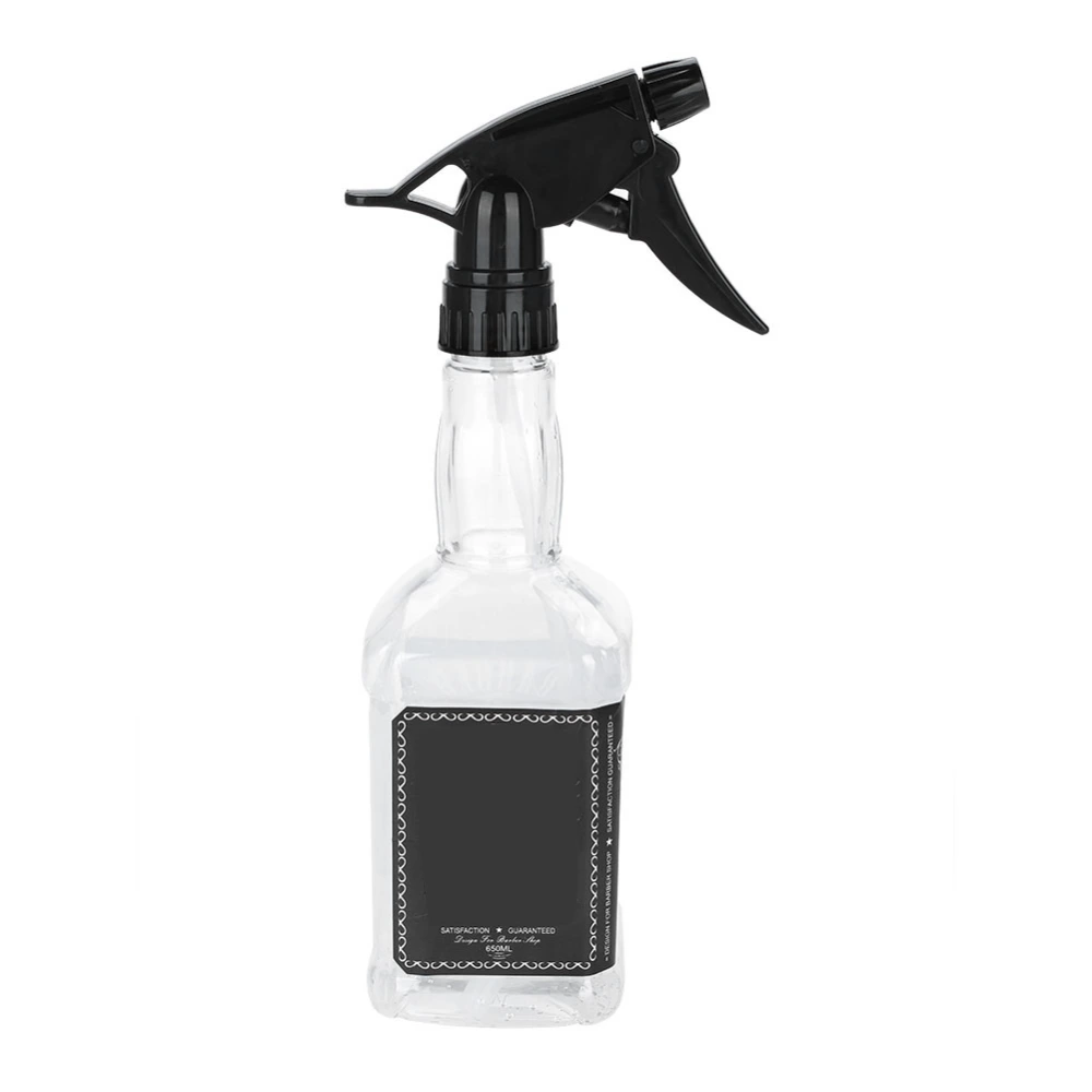 650ml Hairdressing Spray Bottle Salon Barber Hair Tool Refillable Water Sprayer Bottle White