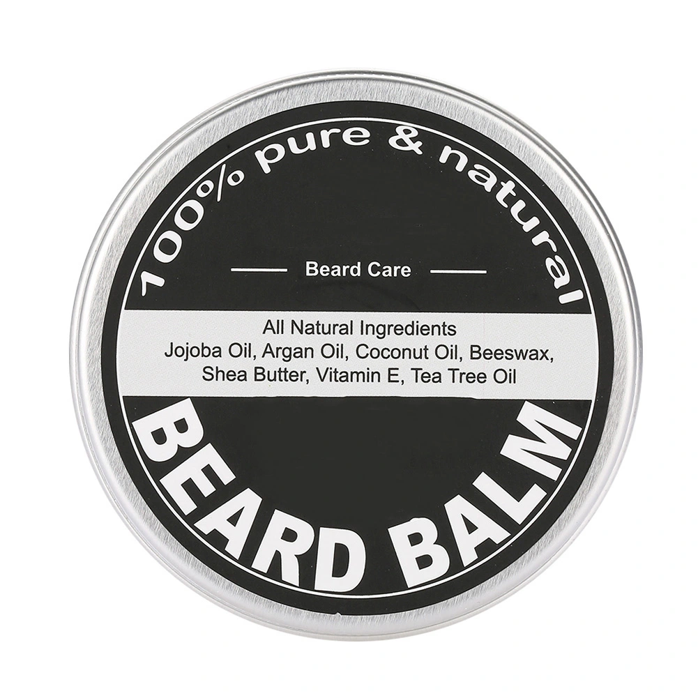 Mens Beard Grooming Balm Mustache Moisturizing Wax Shaving Care 60g